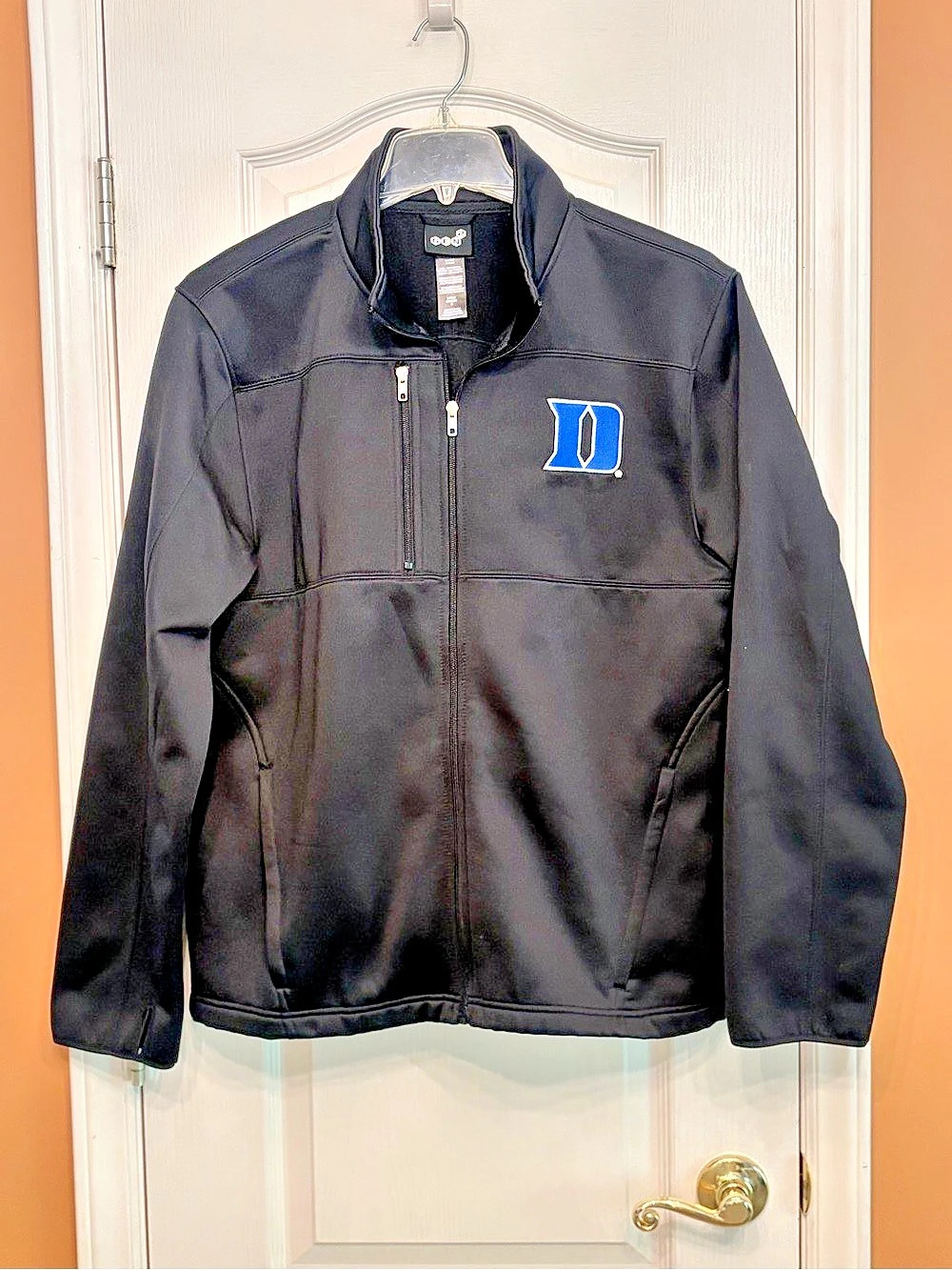 Gen 2 Duke Blue Devils Softshell Full-Zip Jacket | Men’s L Black-New Condition
